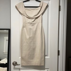 Babaton Ruslan Dress in bone